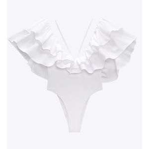 BNWOT Large Ruffle Swimsuit